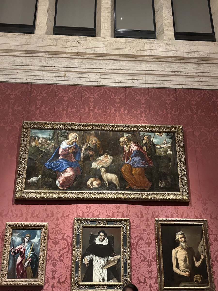 dracarflores's tweet photo. What a lovely gala dinner. How many times in your life you dine with a Zubaran and a Tintoretto? Thank you @integrativeonc #SIO2025 https://t.co/giRORHl6ul