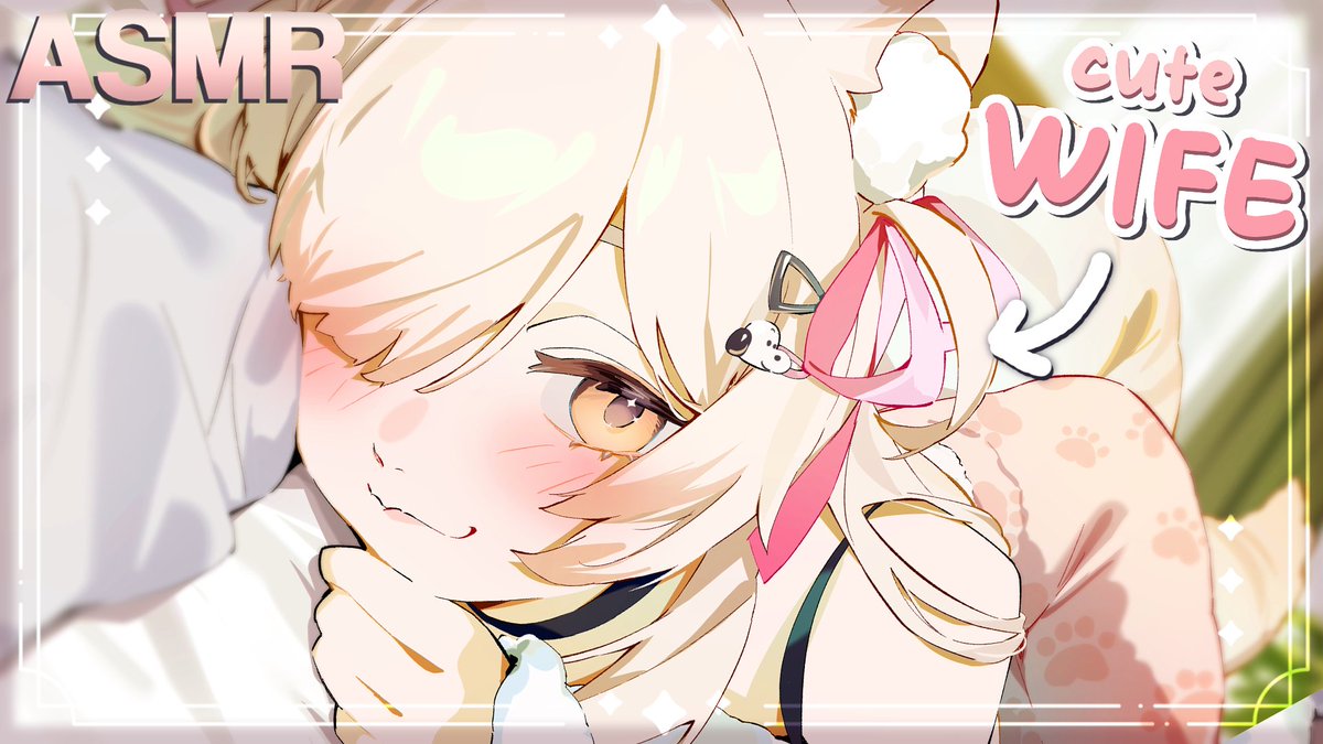 -【New YT Upload】-

here, have some cute and wholesome ASMR pampering! 💗
please listen when you are feeling lonely or need comfort! 

link to video below 🔗⤵️