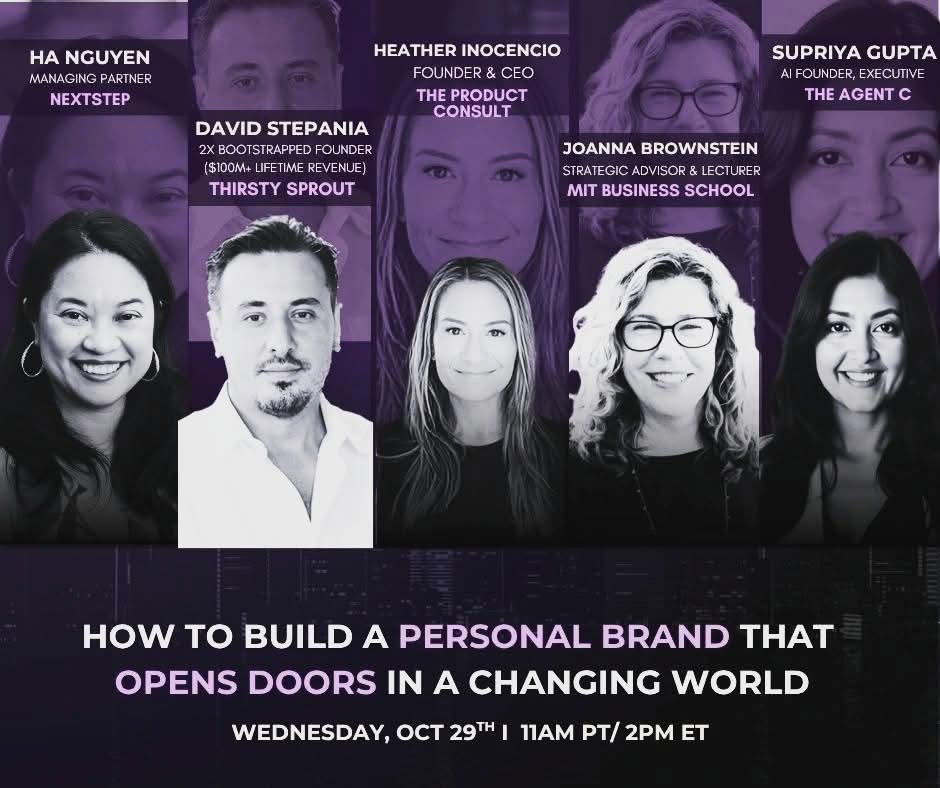 dzstep's tweet image. AI is rewriting everything - except one thing:

People still buy from people they trust.

Your story opens doors 👊

I’m joining a few Silicon Valley movers and shakers from the Sidebar Circle for a real, behind‑the‑scenes session on voice, brand, and influence in the AI era.

We…