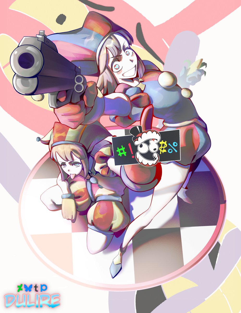 Dulire14's tweet image. Pomni -The Amazing Digital Circus🤡
#DigitalCircus #pomnifanart