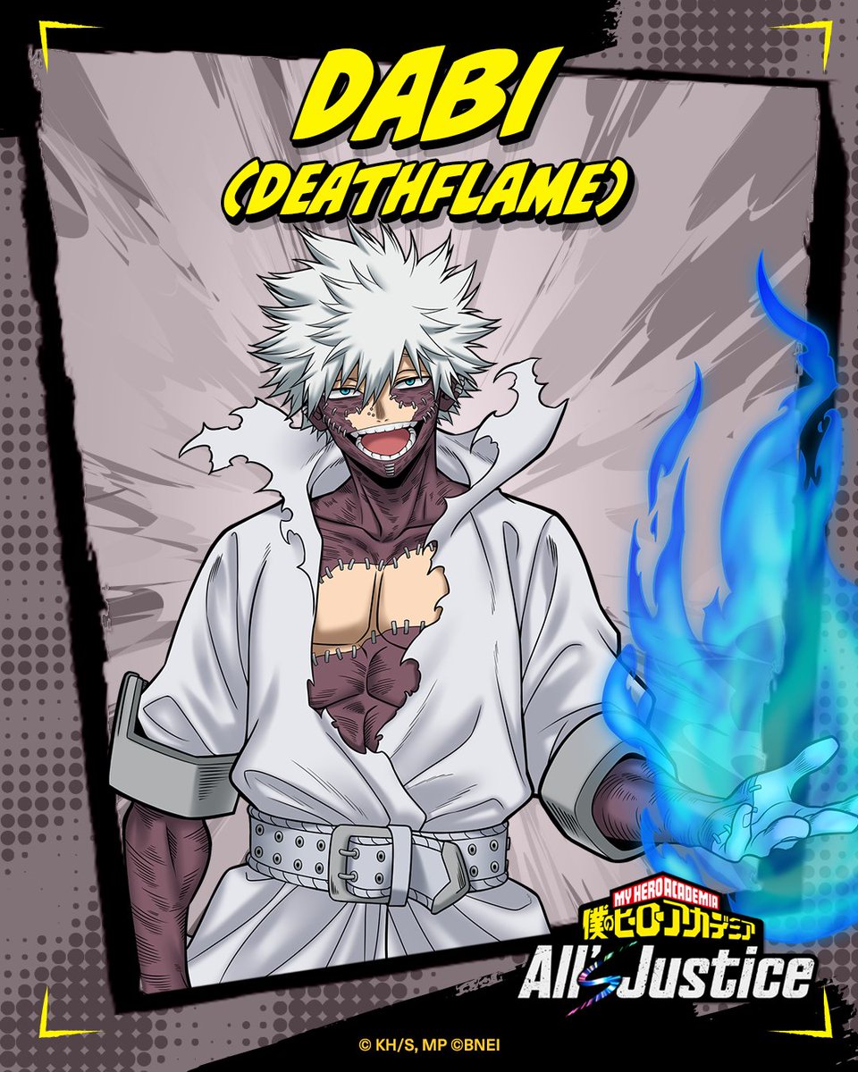 ◤∥ #ヒロアカAJ プレイアブルキャラクター紹介∥◢ ▪︎ #死柄木弔