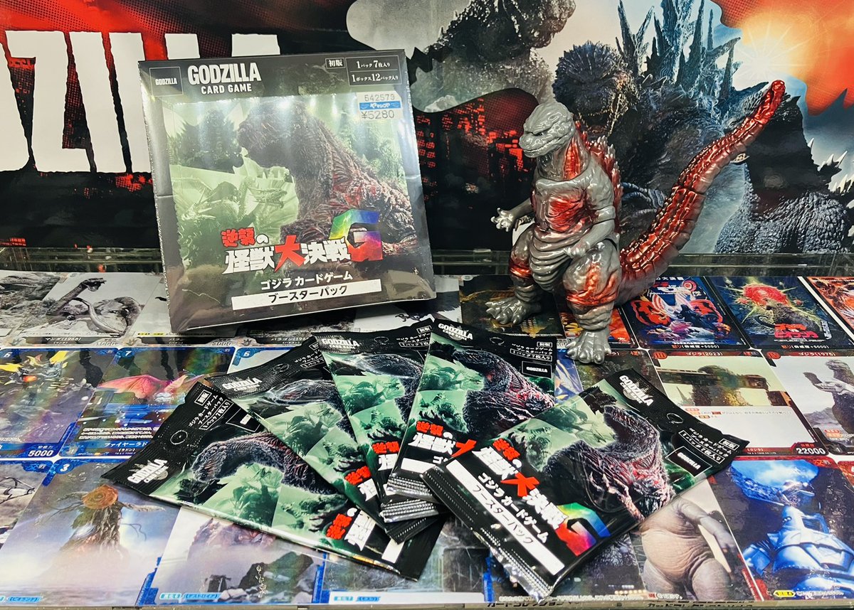 5階売場に再入荷🎵 #ブシロード 「#ゴジラカードゲーム ブースター