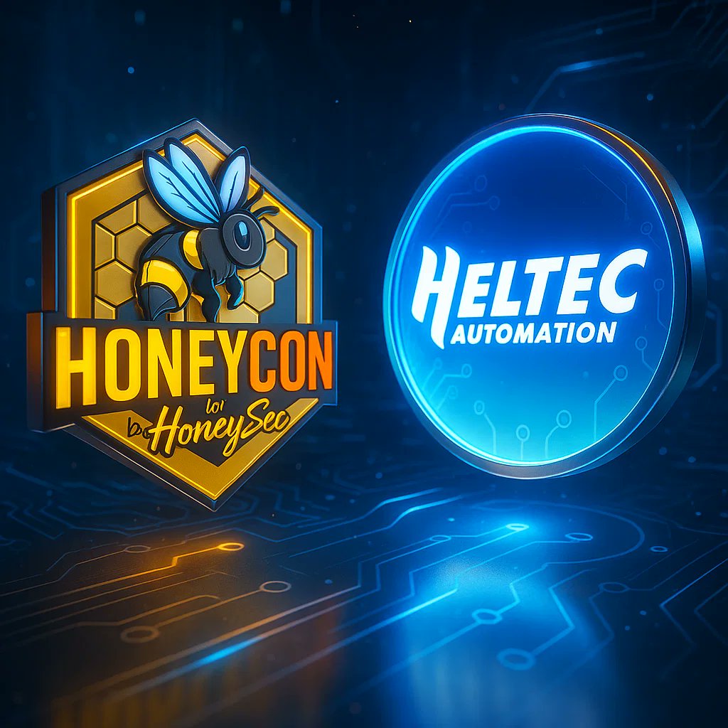 Heltec_Auto's tweet photo. 🤝 Excited to announce our partnership with @Honey_SEC  — a key tech community in Guadalajara, Spain! 🇪🇸
This week’s event (Oct 29–31) features a hands-on LoRa workshop using Heltec devices! 🚀
#HeltecAutomation #IoT #LoRa #LoRaWAN #MakerCommunity #HoneySEC #Spain #Innovation https://t.co/g9f0lSirax