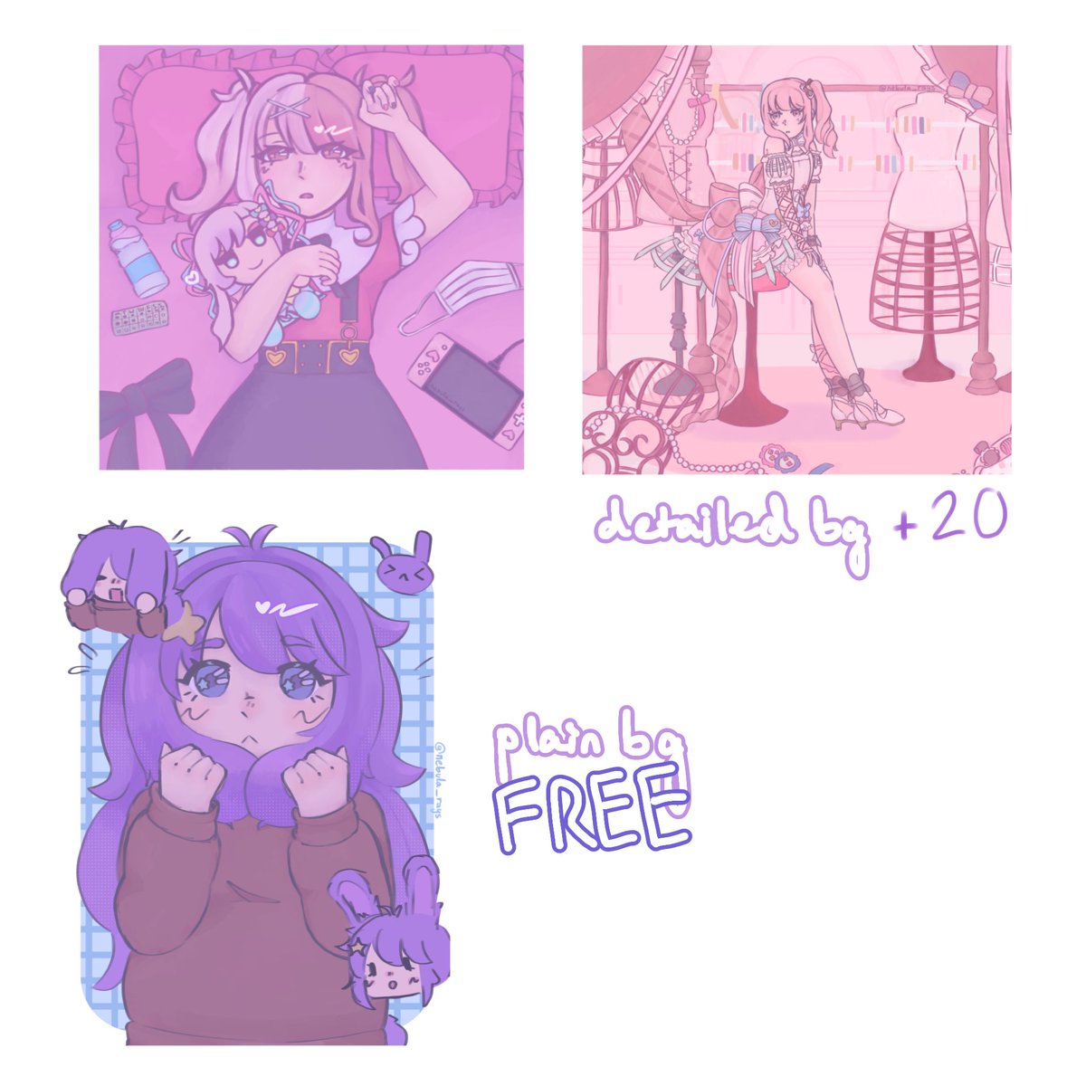 neb💫 comms open!! tweet media