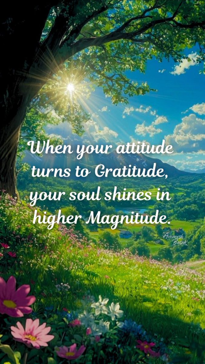 AniNonstop's tweet photo. https://t.co/dIXwoHJROq 

Be grateful for whatever you have. 

#gratitude #love #inspiration #motivation #divinity https://t.co/KM5FfvT21E