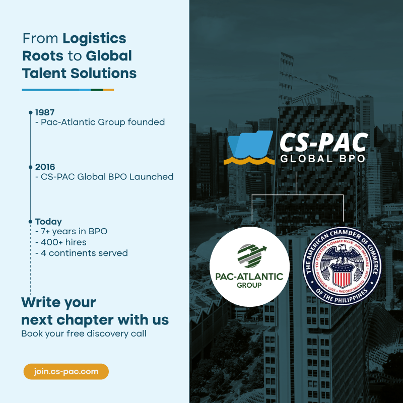cspacglobal's tweet image. We started in logistics. Now, we help businesses worldwide scale through smart outsourcing.
Let’s find the setup that fits your goals.

Book a free discovery call: join.cs-pac.com
#CSPACGlobal #OutsourcingSolutions #BusinessGrowth #PhilippineBPO