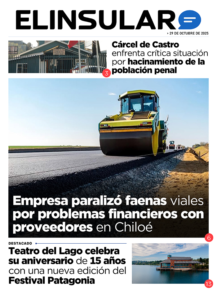 Te invitamos a leer nuestra edición digital completa  📰 de hoy miércoles 29 de octubre aquí  👉 elinsular.cl/papeldigital/