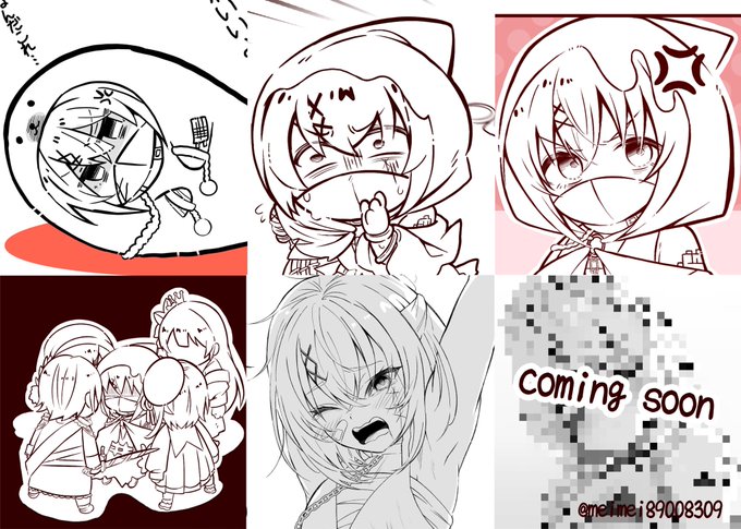 10月まとめ🎃
アリサチャン以外の子も描けてよかったーーー!!!
 #まのさば二次創作 