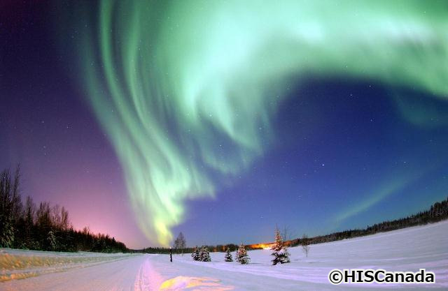 🌌オーロラ観るなら やっぱりカナダ・イエローナイフへ🇨🇦✨ ＼ 晴天
