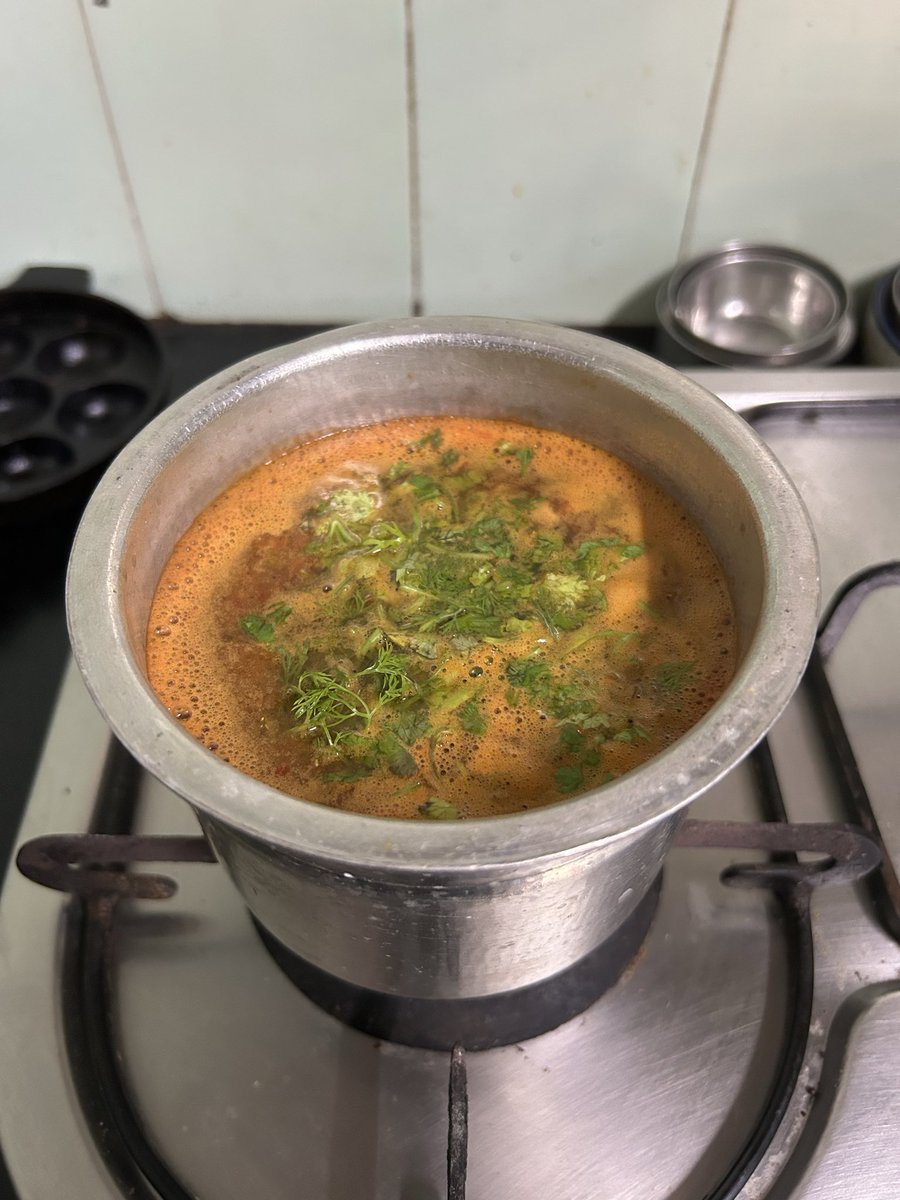 PantryCar's tweet image. Goddu Rasam - New Fav! ♥️

#GoodMorning #MonsoonVibes #Rasam #Foodie #southindianfood