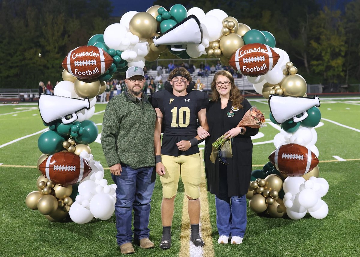 Senior Night will always be a night to remember! 🏈Congratulations to each of you for playing your last home game on the Philip Spain Field. Your legacy will forever live on! C/O 2026
<a href="/FACSCrusaderFB/">FACS Football Program</a>  <a href="/JJ_Davis_Jr/">Jonathan JJ Davis, Jr.</a> <a href="/charlie0goss/">Charlie Goss</a>