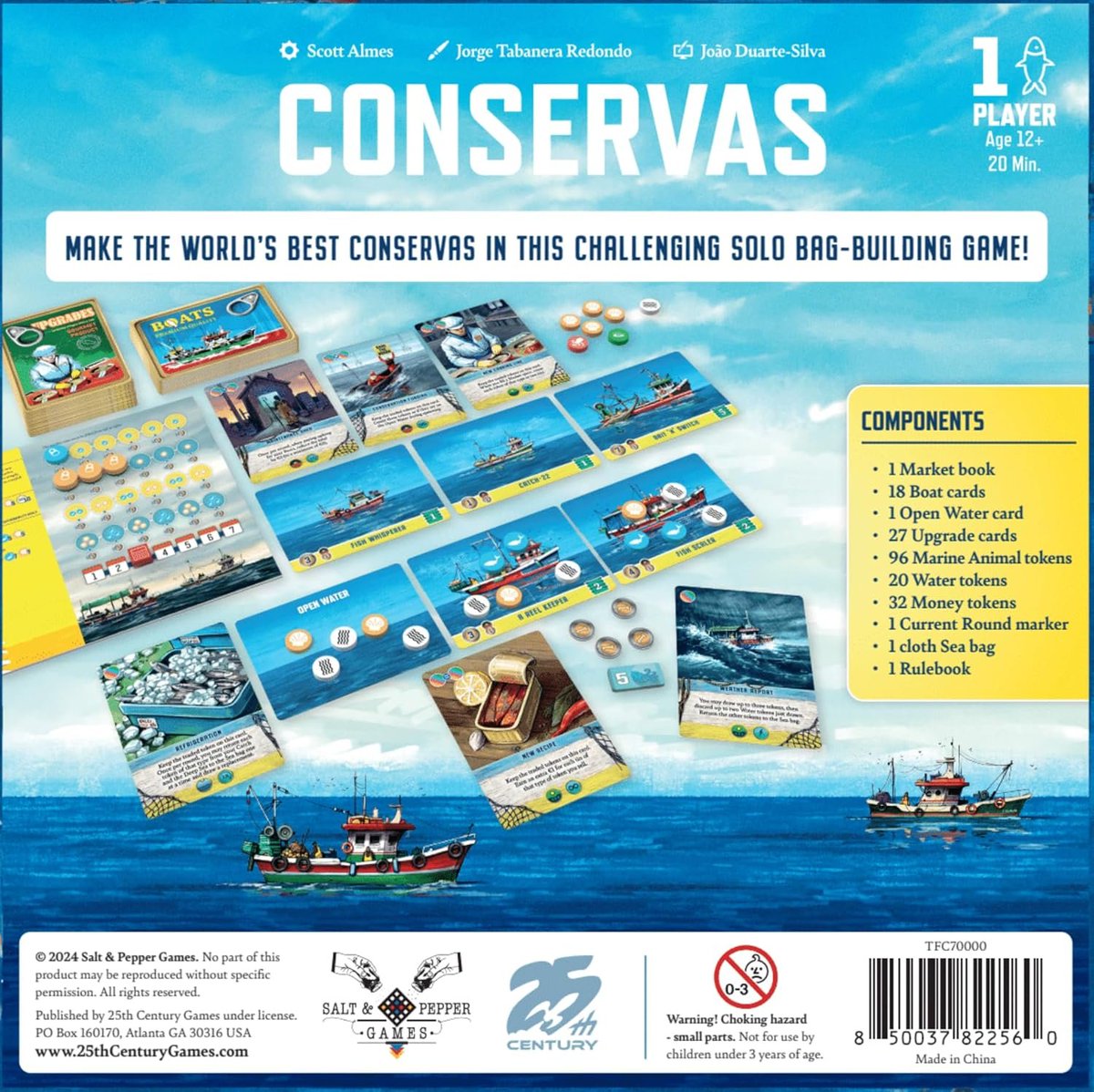 Conservas from 25th Century is still deeply discounted.

Only $18.53 after coupon

#ad amzn.to/47eUFxN