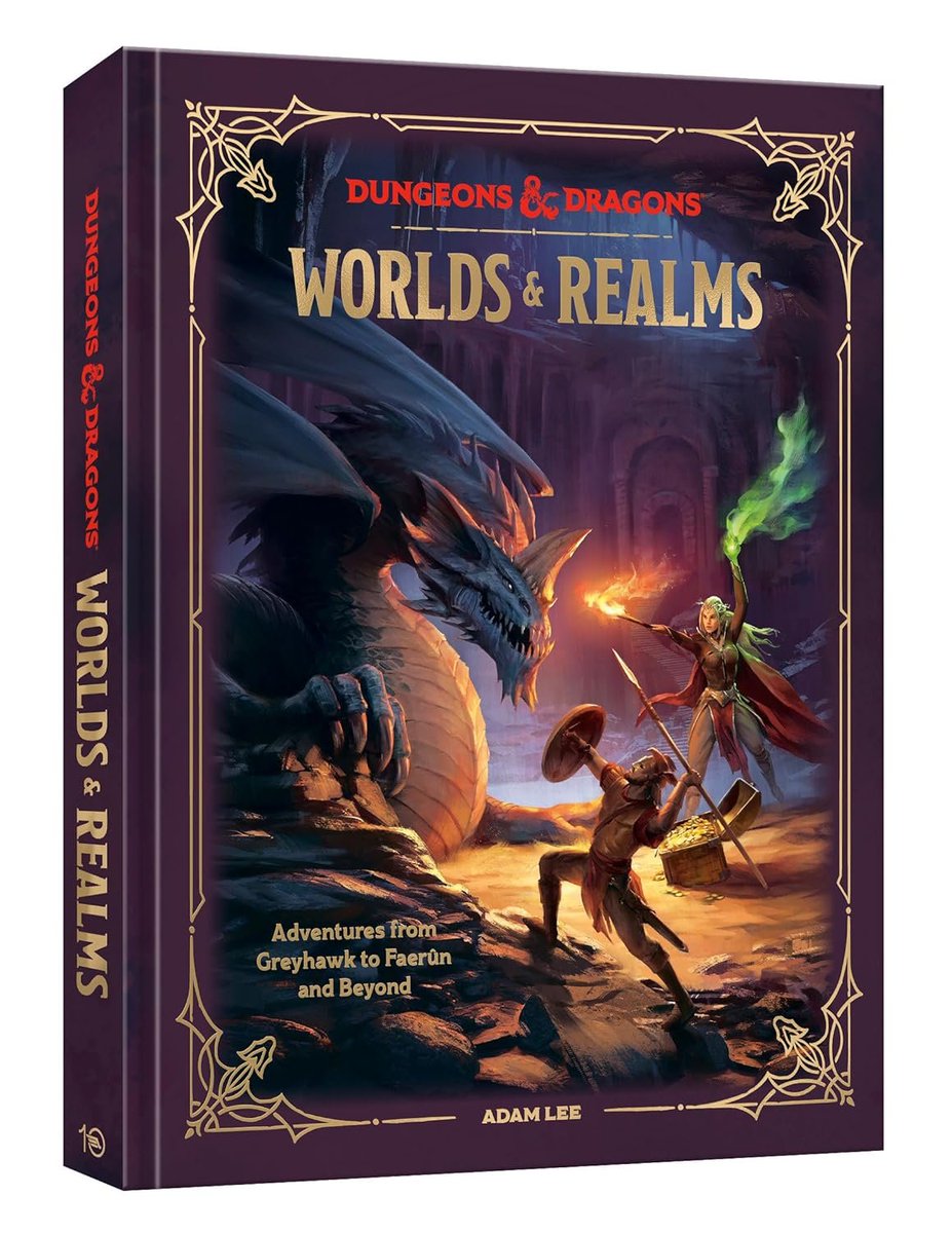 Dungeons &amp; Dragons Worlds &amp; Realms: Adventures from Greyhawk to Faerûn and Beyond Hardcover

45% off

#ad amzn.to/3WXFvXE

#DnD #dungeonsanddragons