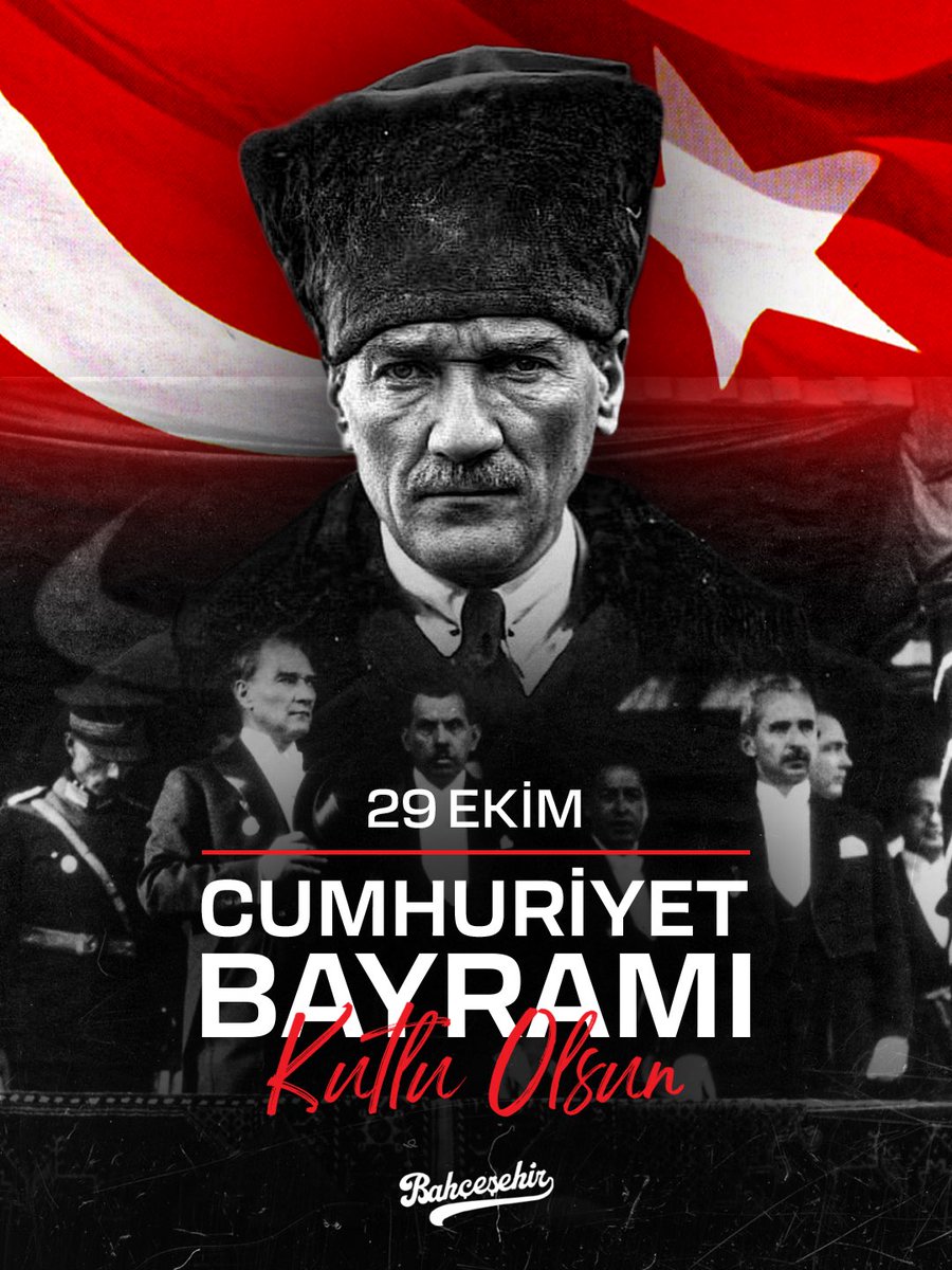 “Ey yükselen yeni nesil! İstikbal sizindir. Cumhuriyeti biz kurduk; onu yükseltecek ve sürdürecek olan sizlersiniz.” 

🇹🇷 #Cumhuriyet102Yaşında