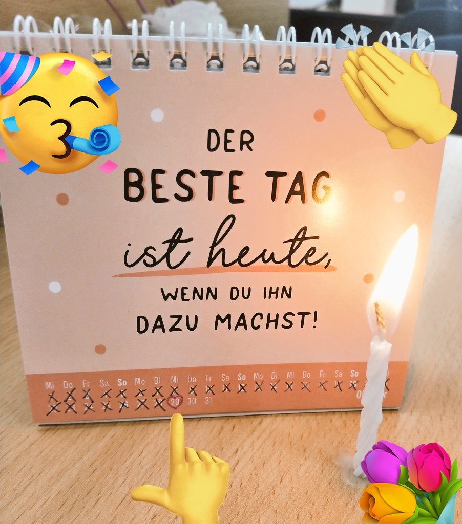 evpardoparedes's tweet photo. Nueva vuelta al Sol ☀️ 
Zum Geburtstag 🥳 Alles bestens! 👏👏👏💐 #42
#Lebe #Liebe #Lache 🌺🌷🩷 #Okt #dankbar 💞💋 https://t.co/9CPNYjv57y