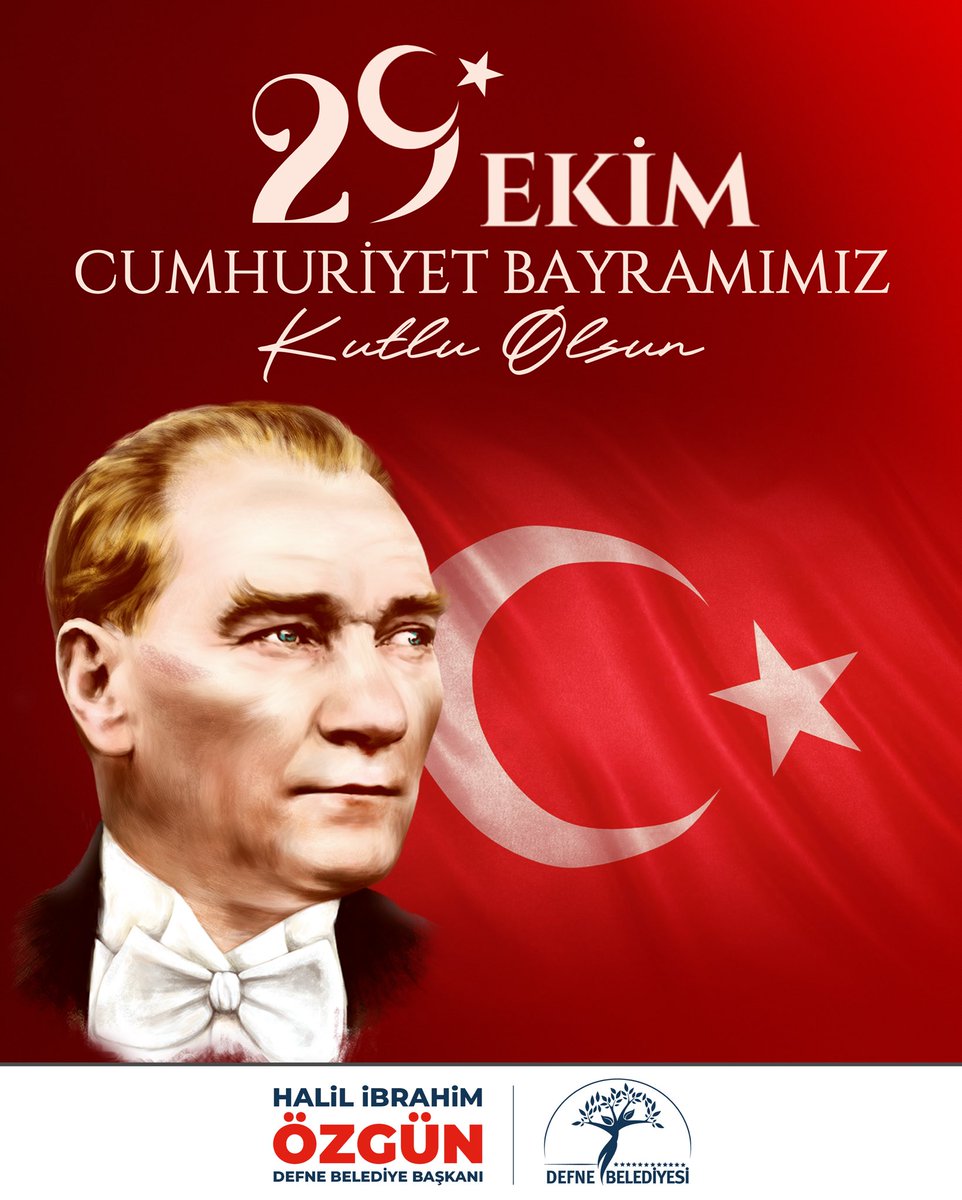 Cumhuriyetimizin 102. yılında, Gazi Mustafa Kemal Atatürk başta olmak üzere, bu vatanı bize emanet eden tüm kahramanlarımızı saygı ve minnetle anıyoruz.
Yaşasın Cumhuriyet! 💫
#29Ekim #CumhuriyetBayramı