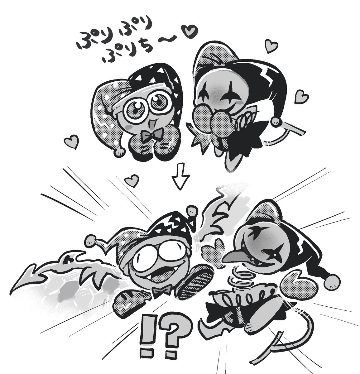 これも載せ忘れてた
ジェビルちゃまとマルクちゃま