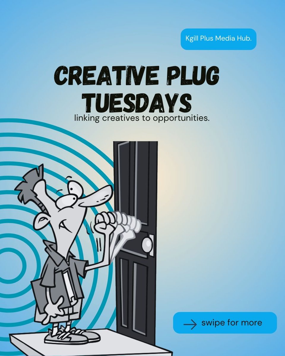 KgillPlusMedia's tweet photo. CreativePlug Tuesdays
Your weekly plug for gigs, grants &amp; calls ✨
This week, we’re spotlighting opportunities for faith-based storytellers, filmmakers, and creative changemakers across Africa ⬇️
#Brekko #CreativePlugTuesdays "Level 3" "Narok" "Francis AWINO" "Talanta Stadium" https://t.co/wtSEQccKlY