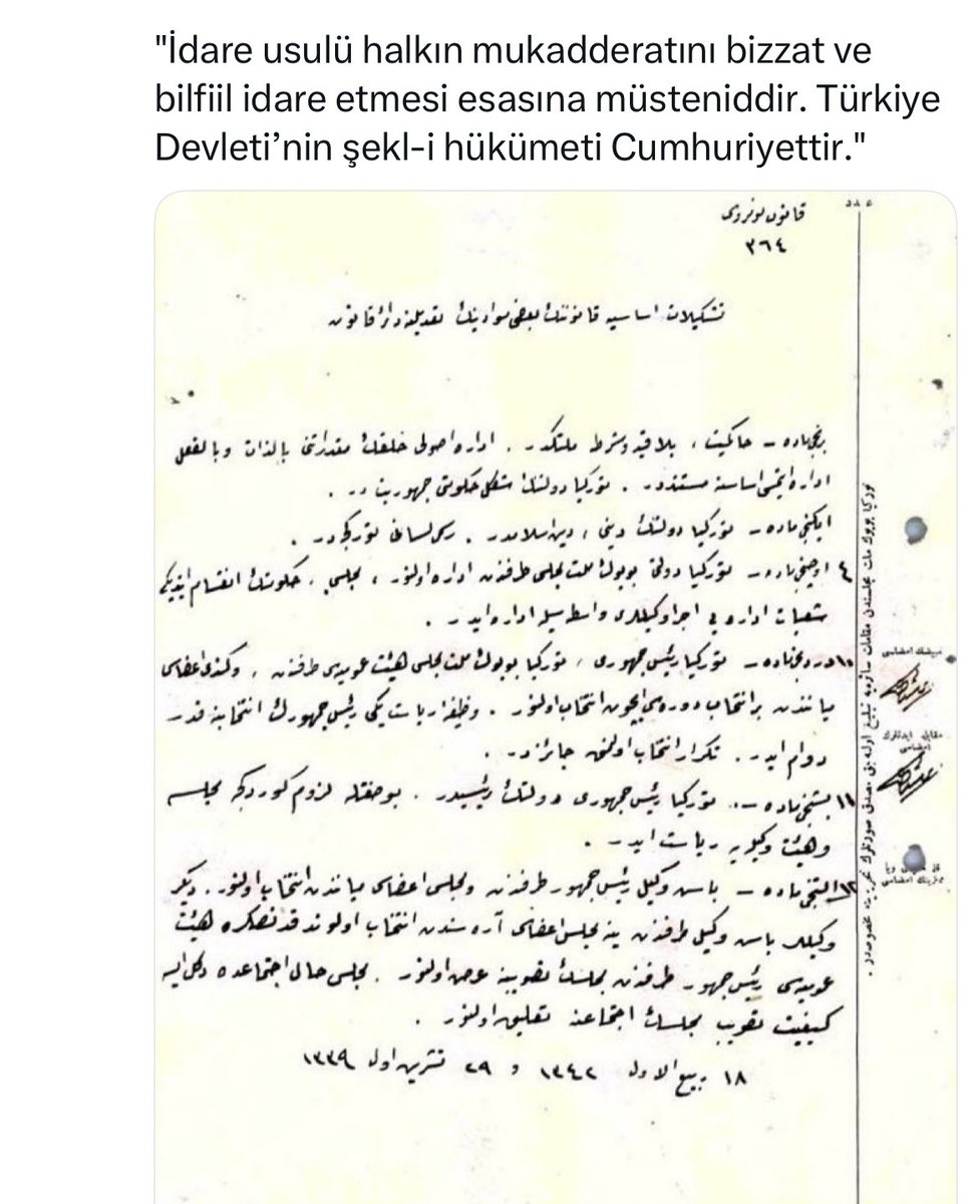 ebry_2012's tweet image. Cumhuriyet'in 29 Ekim 1923 tarihli ilan belgesi 🇹🇷🇹🇷🇹🇷❤️