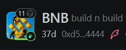 0xbowling's tweet photo. @BinanceWallet intern just posted 1 month old deploy?👀

$BNB - Build n Build
0xd5bf02069f42c6ca7c2b1c3fe2f96260dd904444

#BNB #BuildnBuild #Binance https://t.co/TLi9TVbqdQ