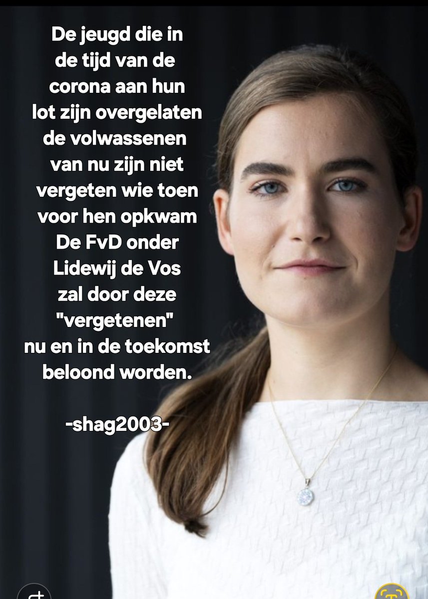 <a href="/stijnisdruk/">Stijn 🚩</a> De vergeten jeugd van weleer 
De jeugd die toen op achterstand werden gezet zijn de komende tien jaren aan zet
De gevestigde zal vervangen worden. Wen er maar aan want de jonge volwassenen geloven in eigen kunnen en kiezen hun eigen toekomst