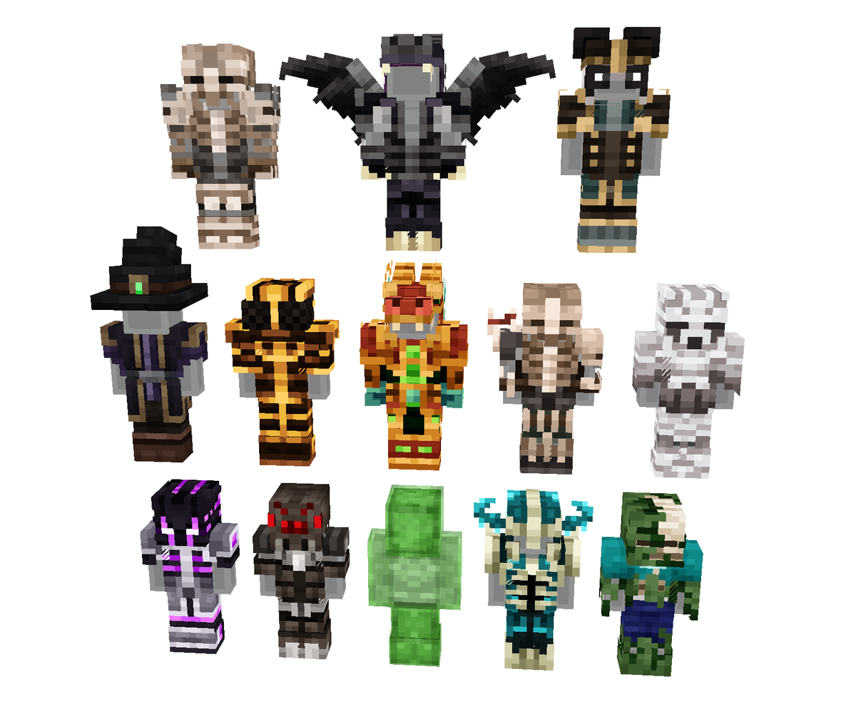 Mob armors pack

#Minecraft #Blockbench