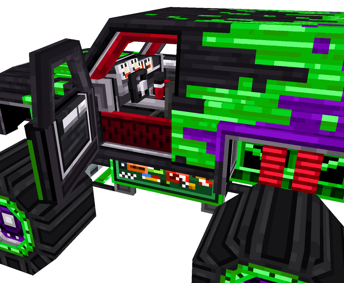 Monster Truck

Made for Vehicles Add-on

#Minecraft #Blockbench