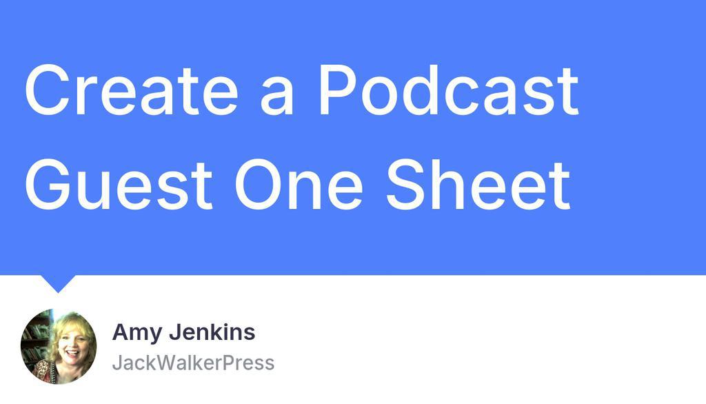 AmyLouToYou's tweet image. By the time I finished, the page didn’t look like marketing material.

Read more 👉 lttr.ai/AkFev

#PodcastGuesting #OneSheet #podcastGuest