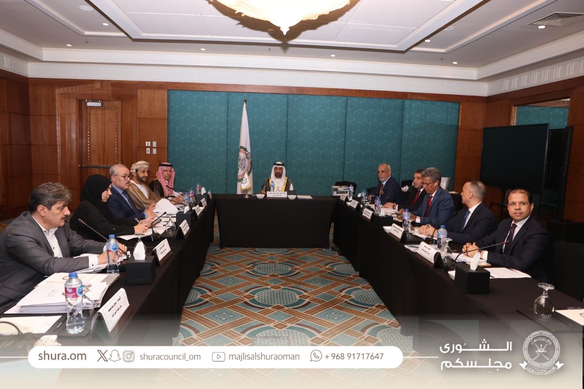 ShuraCouncil_OM's tweet photo. تمهيدًا لعقد جلسته العامة الأولى من دور الانعقاد الثاني من الفصل التشريعي الرابع؛

⏮️ مكتب #البرلمان_العربي يعقد اجتماعه الثاني برئاسة معالي محمد اليماحي رئيس البرلمان. 

#مشاركات_خارجية https://t.co/hIXlUCny3P