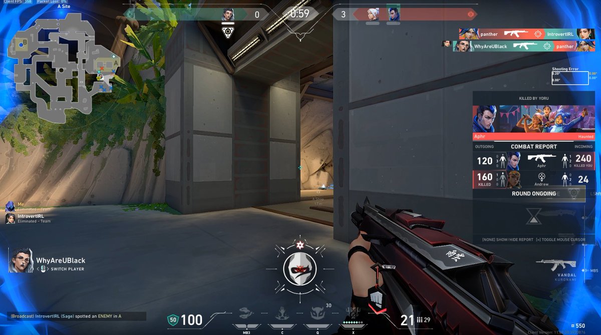 "WhyAreUBlack" has a riot gun buddy and i dont