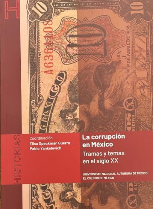 Les comparto la portada del libro coordinado por Elisa Speckman y Pablo Yankelevich en el que tuve la oportunidad de colaborar. Espero sea de su interés.