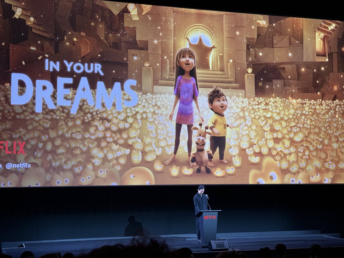 #InYourDreams has stunning animation and reminds me of those early, peak Pixar movies I fell in love with. It celebrates imperfections, family, and the messy beauty of growing together. Emotional, funny, and full of heart — this one hits.