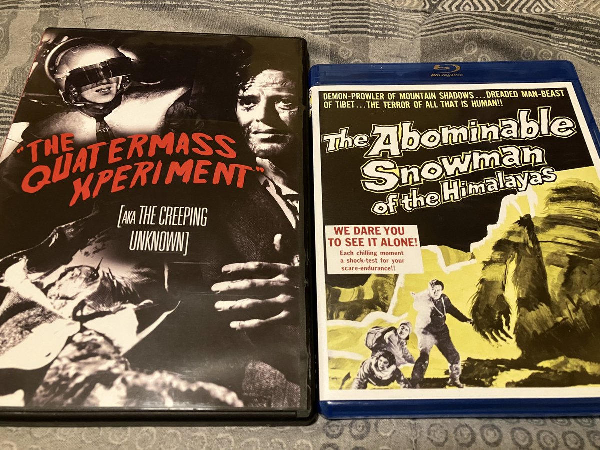 sbliss89's tweet image. Up next for #31DaysOfHorror: two films directed by Val Guest.