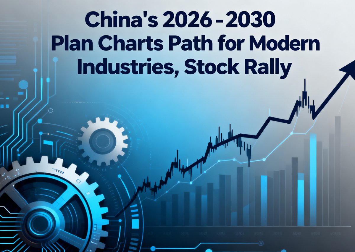 WindInfoUS's tweet image. China&apos;s 2026-2030 plan outlines modern industrial system, highlighting 10 key sectors including chips, humanoid robots, solid-state batteries, low-altitude economy &amp;amp; AI computing. Seen providing clear growth path for A-shares.
#China #PolicySupport #industrial