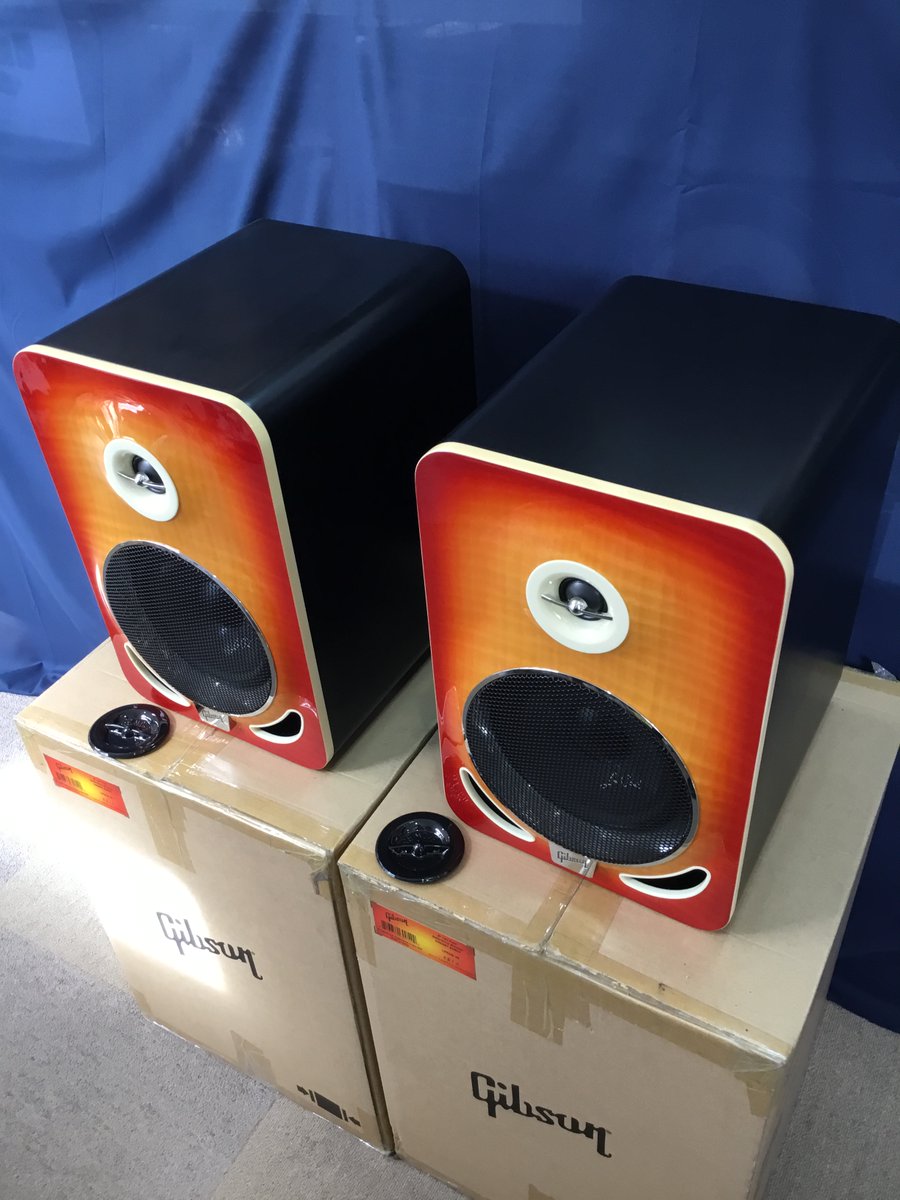 Gibson Les Paul アクティブスピーカー ギブソン、Les Paulのアクティブモニタースピーカー3機種を5月