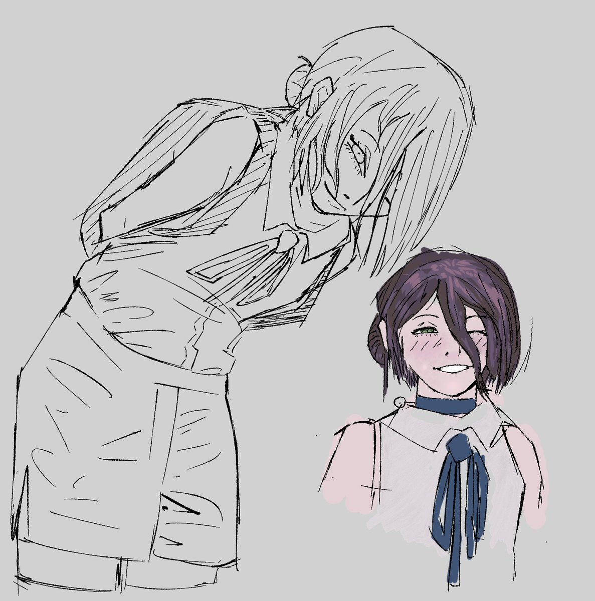 LunarLuned's tweet image. the chainsaw man movie was pretty freakin good