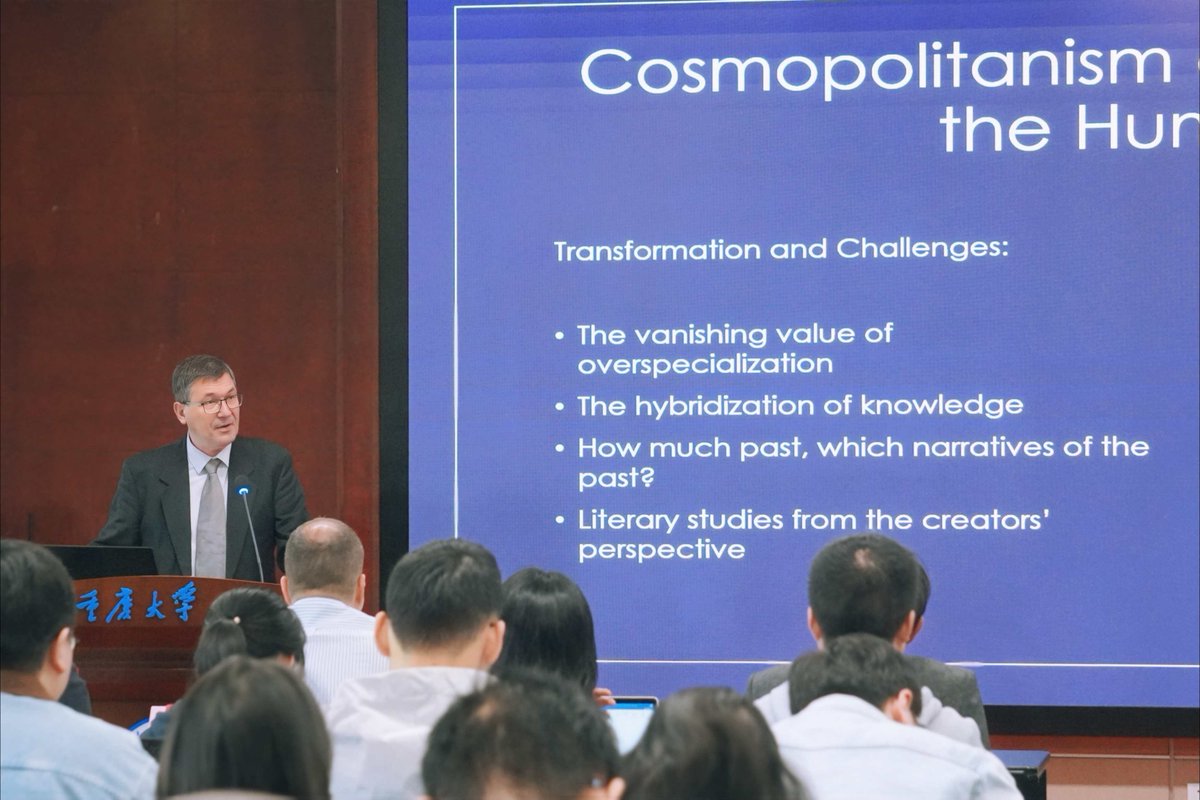 CQU1929's tweet image. We are honored to welcome Prof. Galin Tihanov, elected member of the British Academy and the Academia Europaea, as a Distinguished Visiting Professor to #CQU. 🌟 His appointment marks a significant step in advancing international collaboration and excellence in the #humanities.