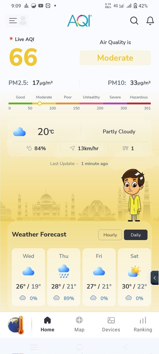 चलो गांव चले... हमारे गाँव का AQI 🥰

#DelhiPollution