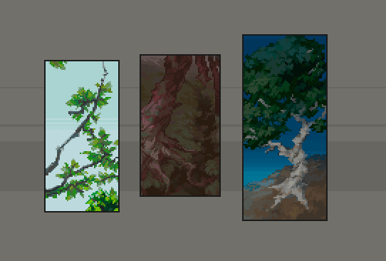 scoutfrost_'s tweet photo. #pixelart tree portraits https://t.co/1v4x8KMqq4