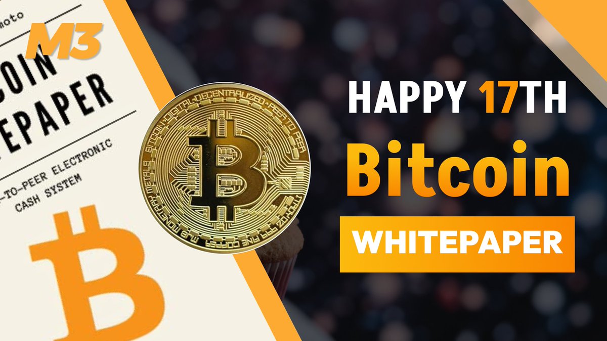 M3DAO_global's tweet image. 📜 Happy 17th to the paper that made &quot;21 million&quot; a household term in crypto. 

No inflation, no central control—just Satoshi’s brilliant design. 🚀 

#BitcoinWhitepaper #M3DAO #Bitcoin #Crypto