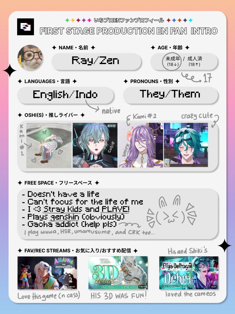 RayOfStarlightt's tweet image. Had to re-do this, but hi. Again. Someone oomf me up (please)☝
#fspintro #FSPENintro