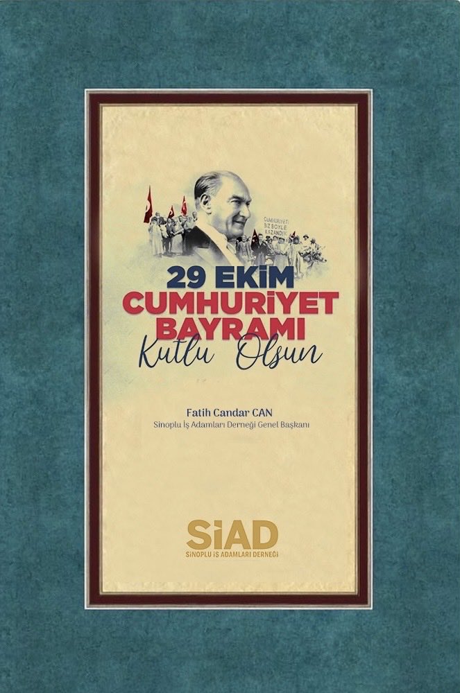 🇹🇷 29 Ekim Cumhuriyet Bayramımız kutlu olsun!