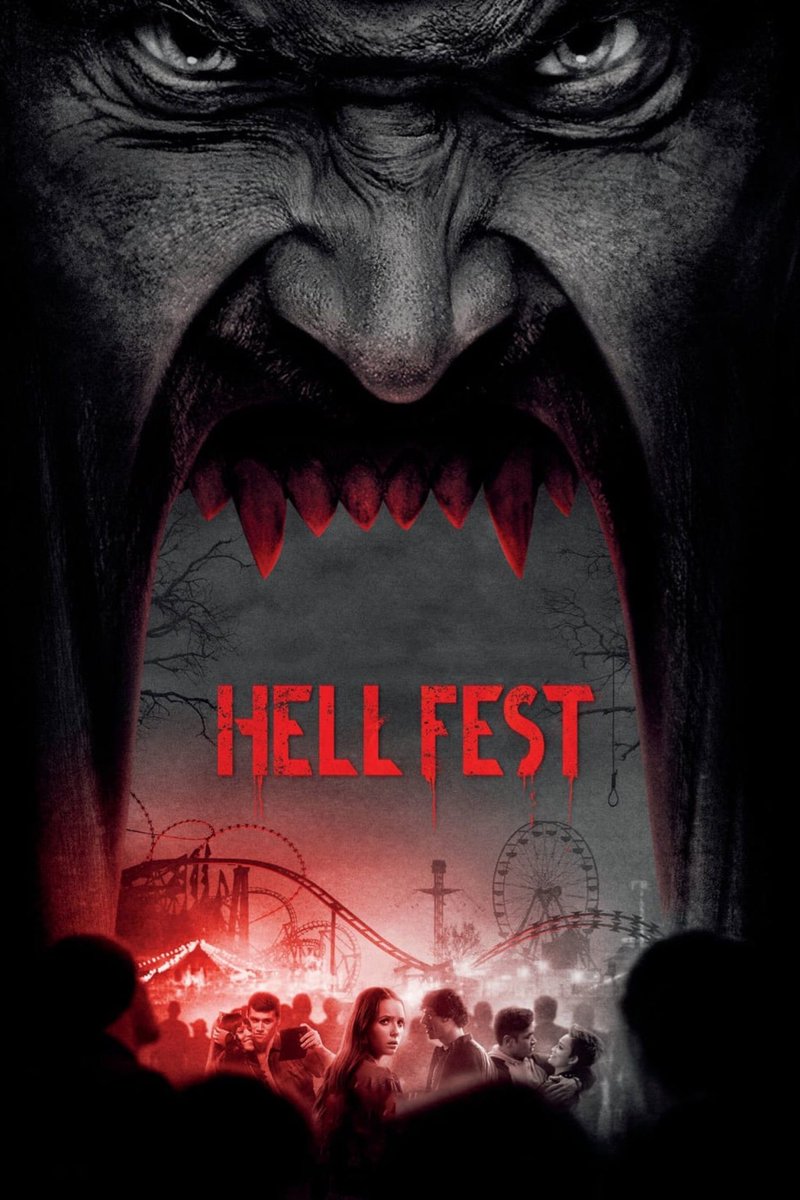JesterJson's tweet image. Day 98 out of 100 #HorrorMovies till #Halloween2025 

Tonight’s watch is 2018’s “Hell Fest”

#HorrorCommunity #NowWatchin