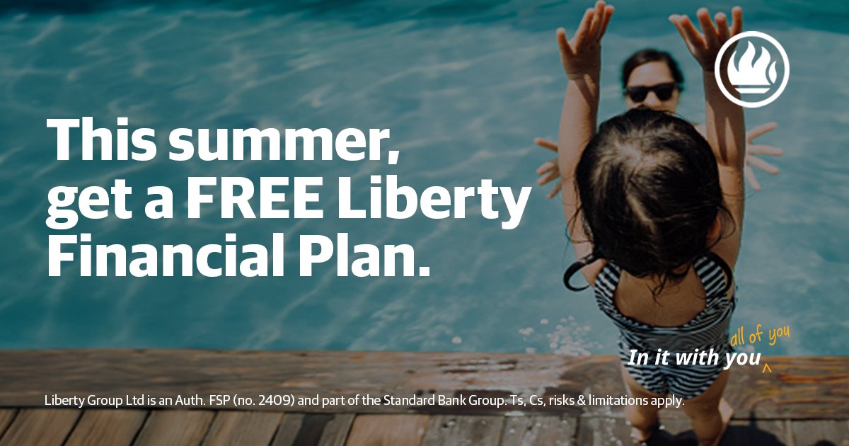 947's tweet photo. ☀️ Big plans need smart budgets! 947 & Liberty could help you unlock up to R5 000/day. 💸 Tell us your summer budget, and Anele & the Club could call you for R2 500. Double your chance with a Liberty Advisor! 🔓 https://t.co/ZDuYaYIxdl
#HumansWelcome #InItWithYou https://t.co/sHFMYdeKjL