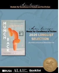 市川沙央『ハンチバック』（英訳ポリー・バートン）が2026年アメリカ図書館協会主催カーネギー優秀図書賞候補作に選ばれました。市川さん、ポリーさん、おめでとうございます！これから２段階の選考をへて最終発表は来年１月27日。
ala.org/carnegie-medal…