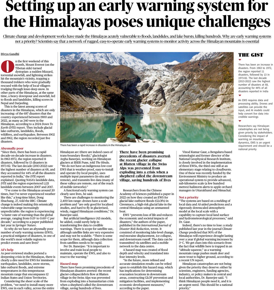 Important article for UPSC Mains GS Paper III – Environment &amp; Disaster Management section
#UPSC 

Credit - <a href="/divyagandhi04/">Divya Gandhi</a>