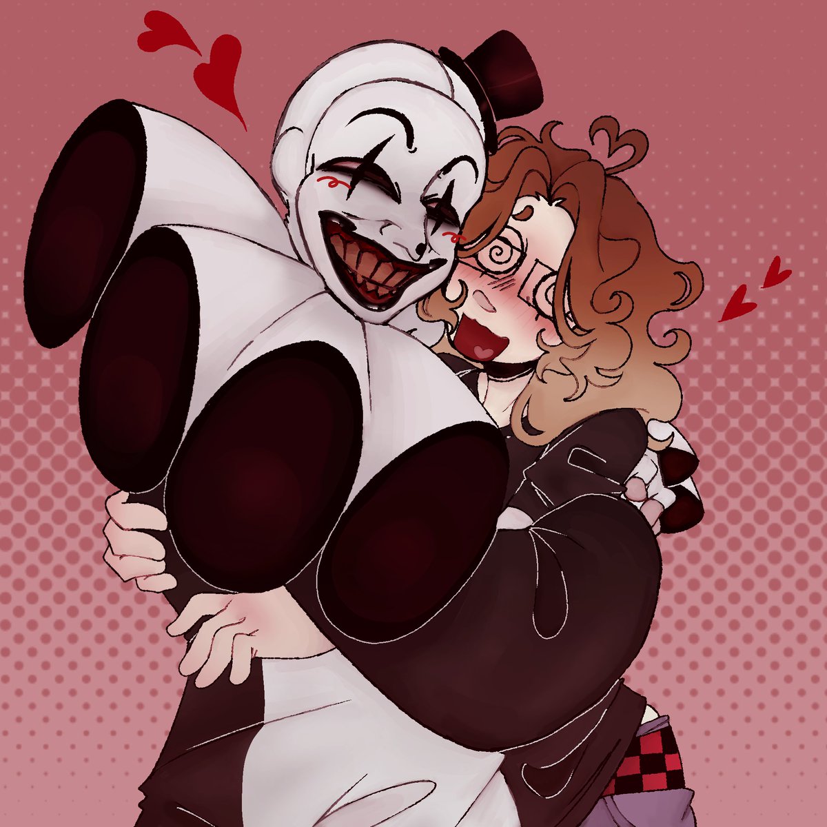 peachypvppy's tweet photo. oh, how romantic! ~
#yumeship #yumetwt #SawArt #arttheclown https://t.co/zwyilUegNm