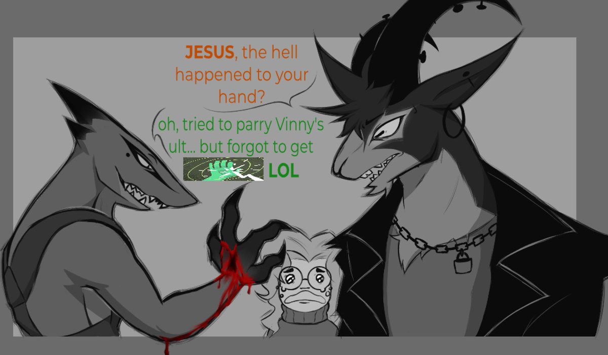 dancare3's tweet photo. #deadlock 
Dont think Vyper got insurance :< https://t.co/ILRrKlCi5h