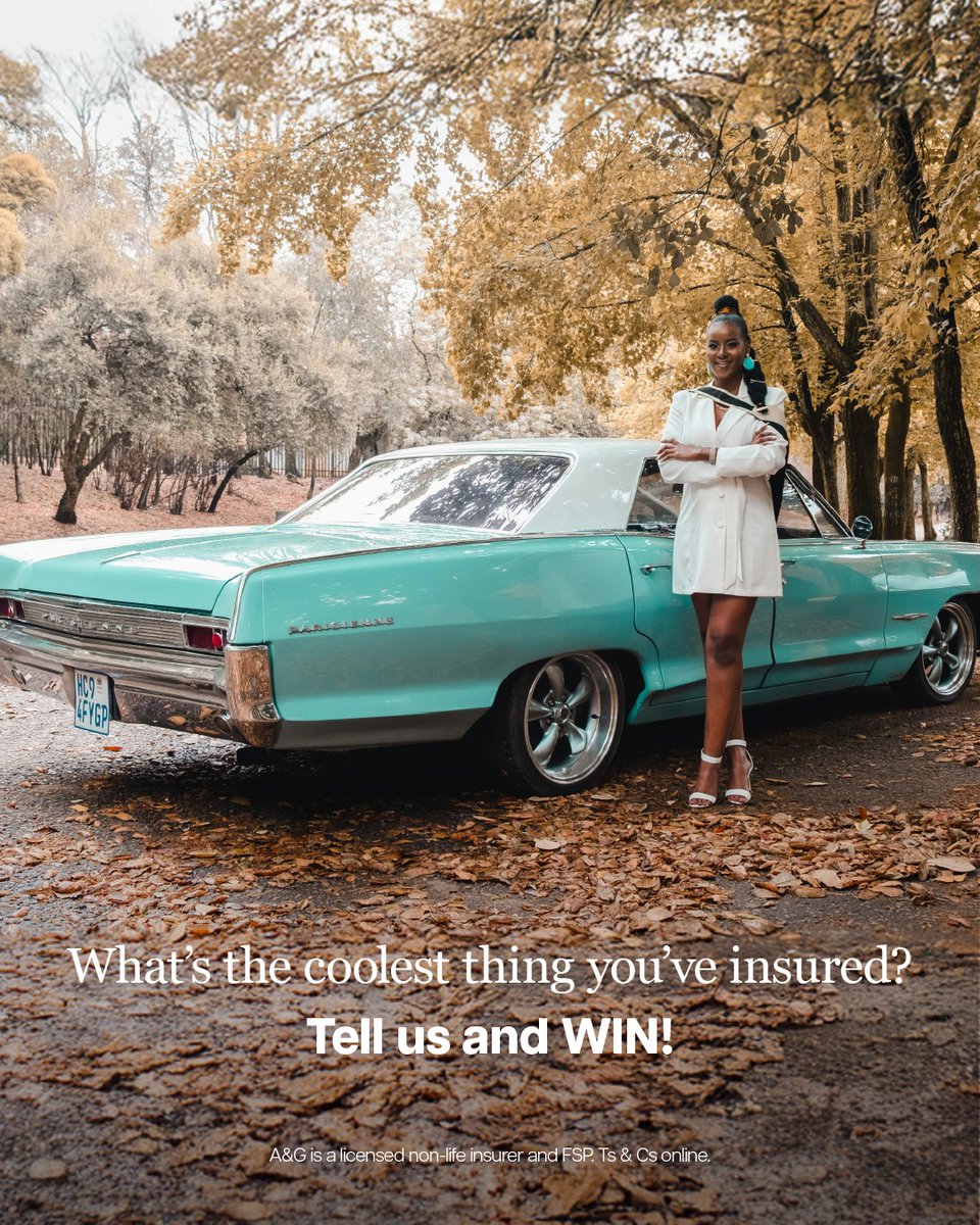 AutoandGeneral's tweet image. COMPETITION TIME!

Insuring what is precious to you just makes sense. What’s the coolest item you’ve insured? 

Tell us in the comments and you could WIN a R1,000 voucher. 

#CompetitionTime #AGLove
