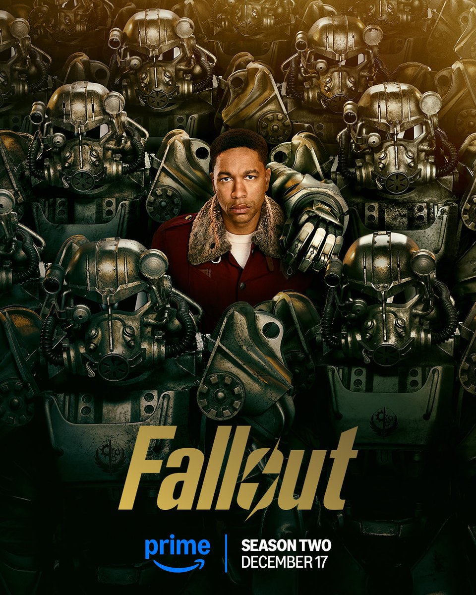 seawavemag's tweet image. MEDIA WAVE

The survival of the goodest is imminent!

@PrimeVideo released new character posters for "Fallout" Season 2 featuring Lucy MacLean (#EllaPurnell), Ghoul (#WaltonGoggins), Maximus (#AaronMoten), and CX404.

📸: Prime Video

#CatchTheSEAWave #Fallout #FalloutS2